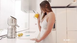 18 éves orosz tini pár kefélése