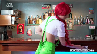 Private.com - Mary Kalisy kipróbálja a barna kárót