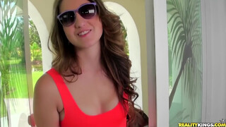 21 SEXTURY - Világos Szőke tini picsa dupla krapekkal kúr