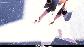 Lexi Davis a hatalmas tőgyes tini bige - POV Life