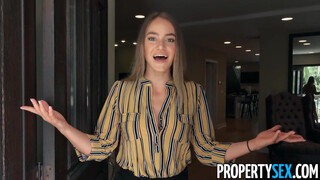 PropertySex - az üzlet után egy kicsike levezető baszás