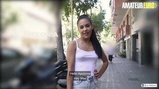 CastingAllaItaliana - Vittoria Dolce ukrán punci DP-be is engedi