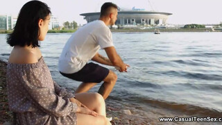 Casual Tini Porno - Kristi jól megkúrelva kutya pózban