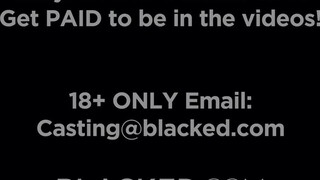 Blacked - Queenie a méretes tőgyes kolumbiai nőci
