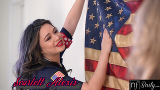 Scarlett Alexis és Octavia Red a fotós hapsival dugnak
