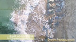 Fiatal orosz néger Mary Rock rendesen megdöngetve